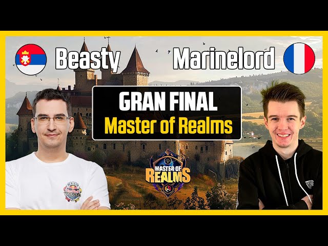Marinelord VS Beasty #5 | GRAN FINAL del MASTER OF THE REALM | Age of Empires 4