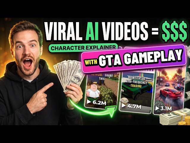 How to Make Viral Peter Stewie AI Character Explainer Videos | Autoclips