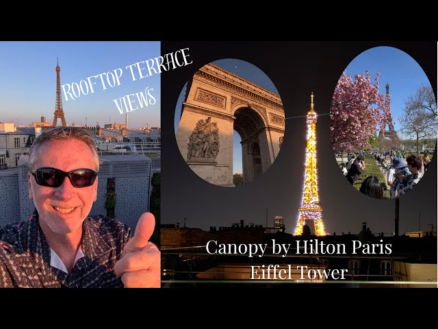 Paris Hotel With a Rooftop View of the Eiffel Tower! Canopy Hotel by Hilton Paris @RixTrips