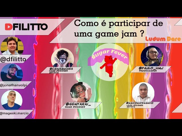 🔴 LIVE | Como é participar de uma Game Jam (Ludum Dare)