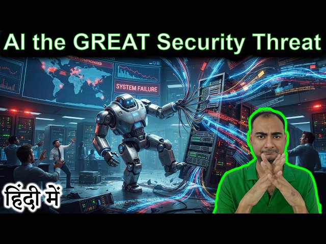 AI the GREAT security threat Explained in HINDI {Computer Wednesday}