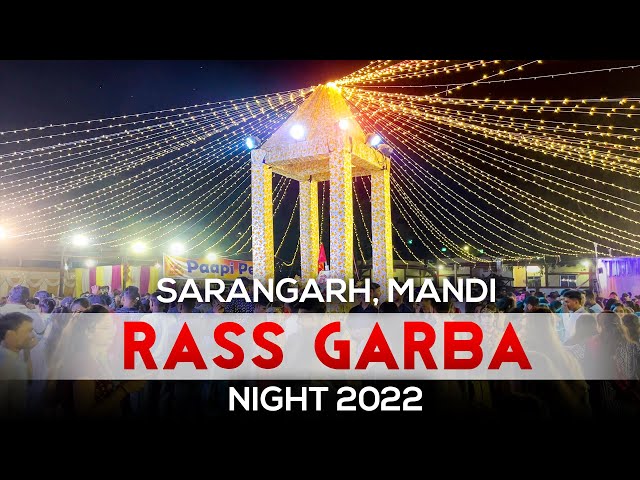 Sarangarh Mandi Rass Garba & Dandiya Night 2022 | Sarangarh Garba Night Fun Masti