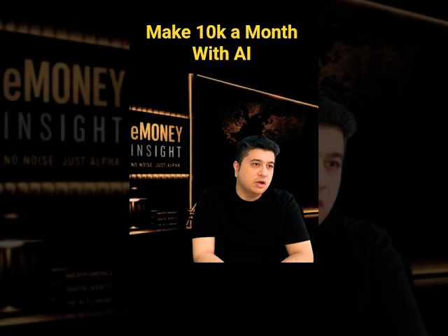 How to Make 10k a Month With AI?