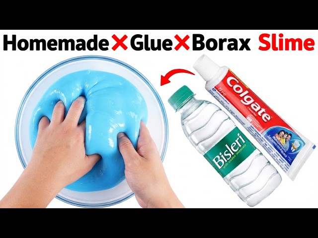 How to Make Slime with ONLY Water & Sugar! (No Glue, No Borax, No Activator) | Satisfying Slime ASMR