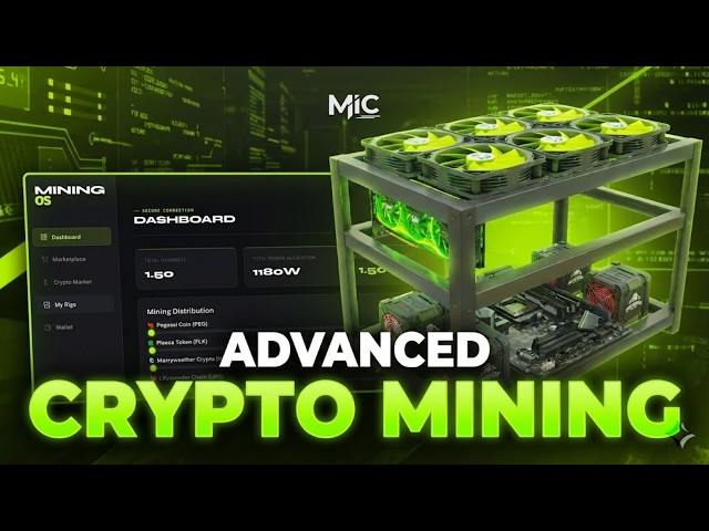 Advanced Crypto Mining [ESX/QBCORE/QBOX] FiveM - Mic Scripts