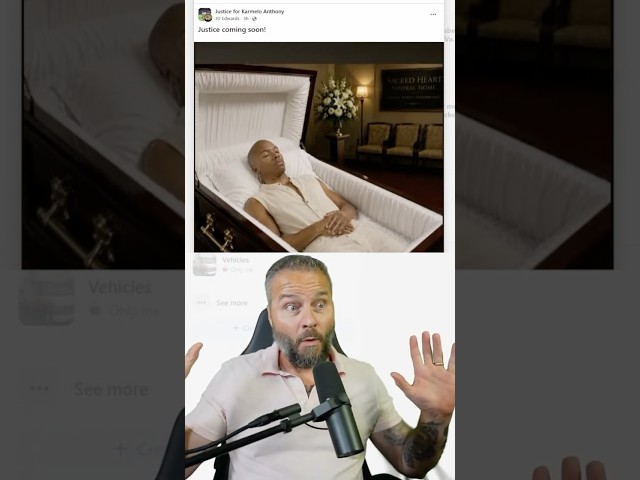 These KARMELO ANTHONY RAGE BAIT POSTS ARE OUT OF CONTROL #Karmelo #karmeloanthony #reaction