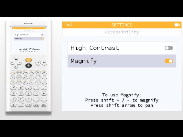 Use a magnifier