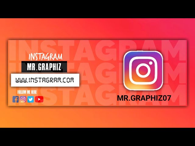 How To Create Instagram Header I Mr.Graphiz I Best Editing Tips I