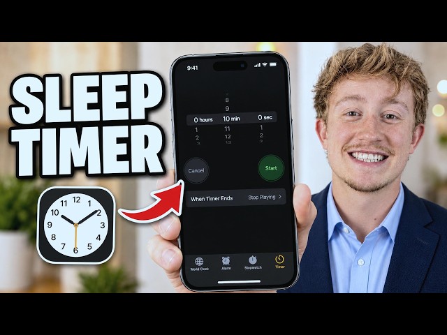 How To Set A Sleep Timer For Music On iPhone - Full Guide