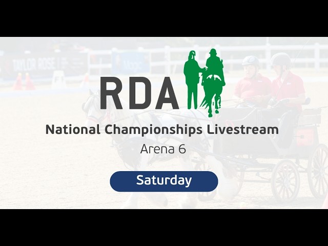 Day 2 - Arena 6 Livestream RDA National Championships 2026 - Saturday