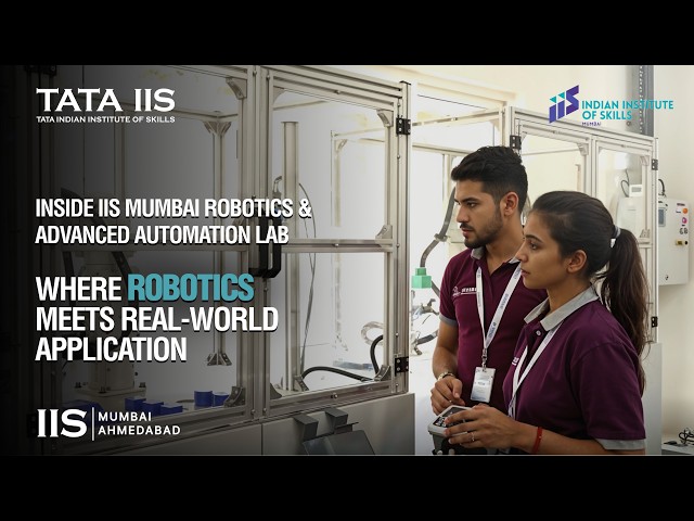 Inside Robotics & Advanced Automation Lab at IIS Mumbai #roboticslab #iismumbai