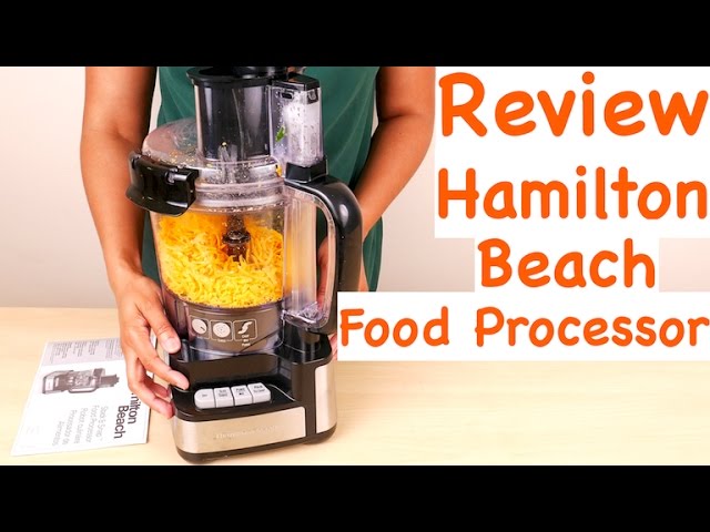 Hamilton Beach Stack and Snap Food Processor Review