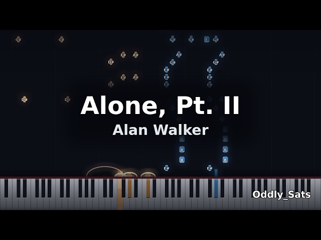 Alone, Pt. II - Alan Walker | Piano Cover & Tutorial