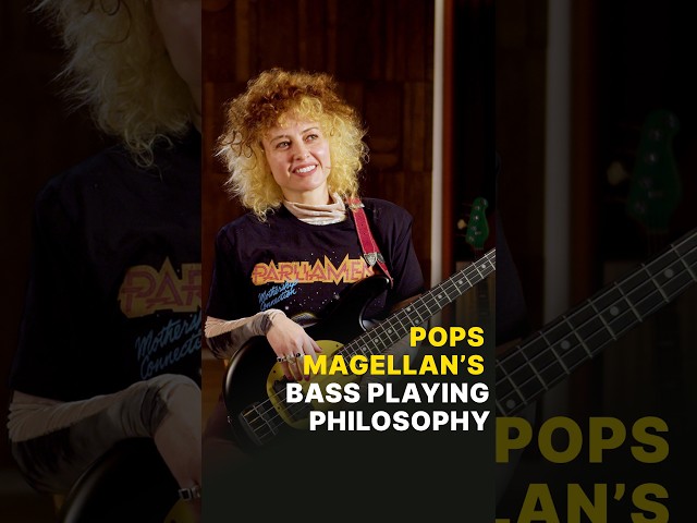 Pops Magellan’s bass playing philosophy #bassist #groove #musician