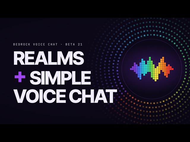 Bedrock Voice Chat just got a MAJOR upgrade (REALMS, SVC AND MORE!)