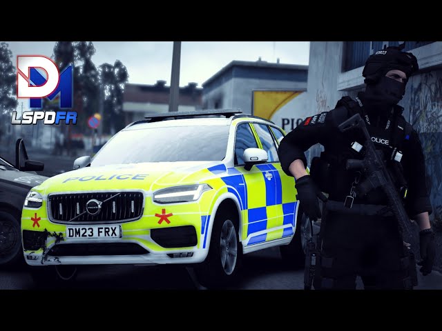 PURSUIT ROLL-OVER! | GTA 5 British Police Mod - UK LSPDFR