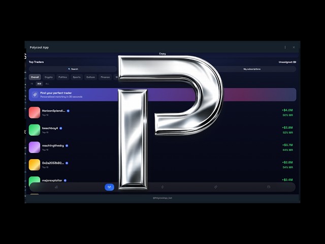 How to Use Polycool | The Specialized Polymarket Copy Trading App that Filters out High-Frequency