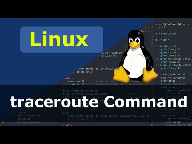 Linux Command - traceroute