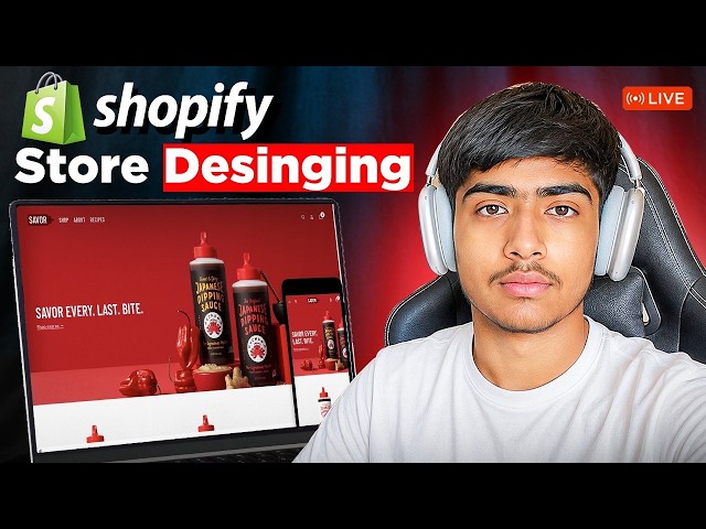 🤯How To DESIGN SHOPIFY STORE ( Professionally )