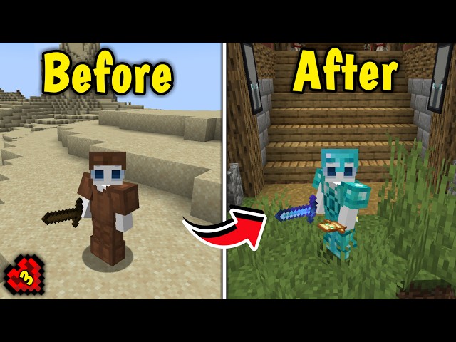 I Become Overpowered in Minecraft Hardcore...