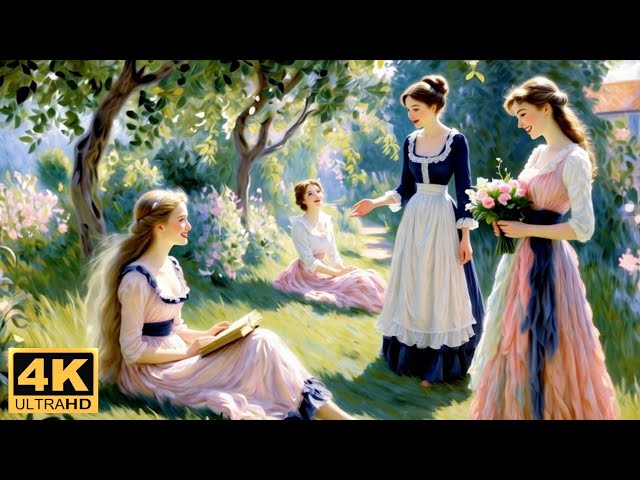 Visual Poems | Claude Monet | Victorian Impressionism [AI Music Video]