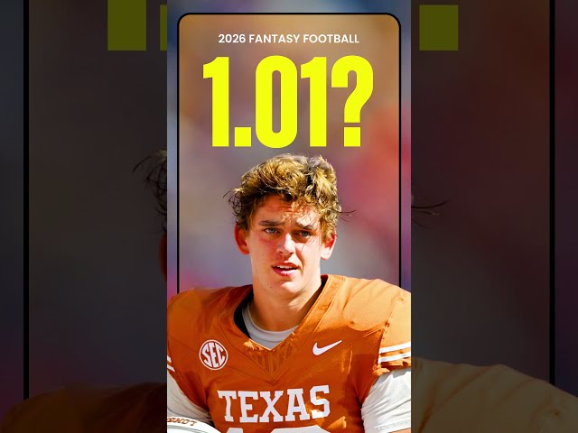 Arch Manning: Undisputed #1 Pick in Dynasty Leagues for 2027? | Fantasy Football #shorts
