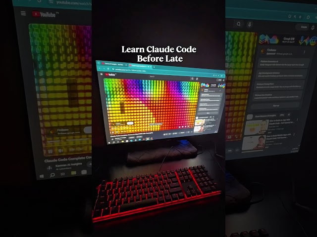 Learn Claude Code before itβs too late.