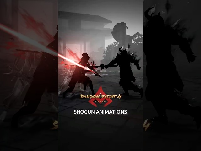 Only true Shadow Fight veterans remember Shogun #cascadeur #shadowfight2 #shadowfight4 #3danimation