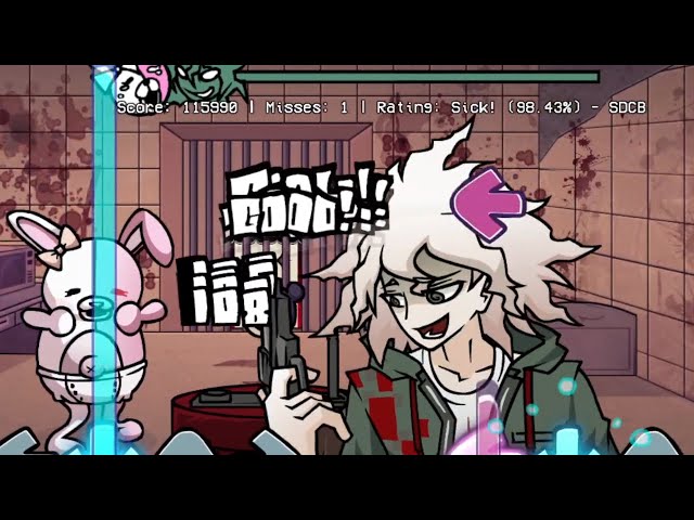 【FNF】ダンガンロンパ2のロシアンルーレットシーン