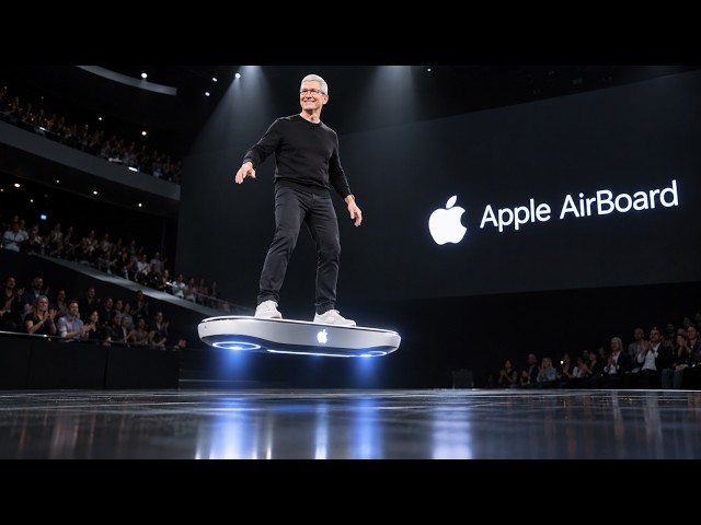 Apple’s First Flying "AirBoard" Prototype Shocked Everyone 