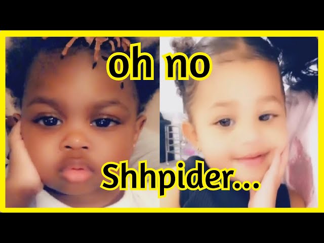 Snapchat Spider Filter | Kids who actually liked it