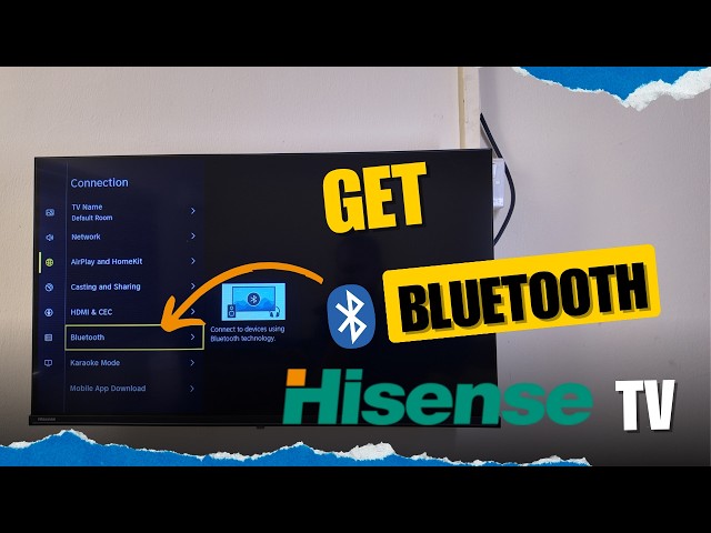 No Bluetooth on Hisense TV? How to install/Get Bluetooth on TV