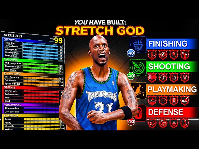I Made a 6'11 Stretch Big Build w/ 99 BLOCK RATING... (Best Center Build NBA 2K27)