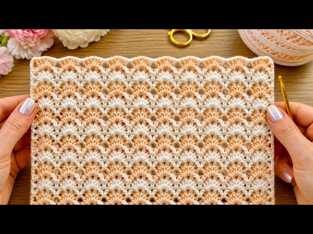 Easy & Beautiful Crochet Pattern!💥 Crochet for Beginners, Easy Crochet blanket,Top, Tunic