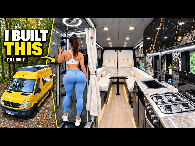 Campervan conversion full build timelapse | DIY | MB Sprinter