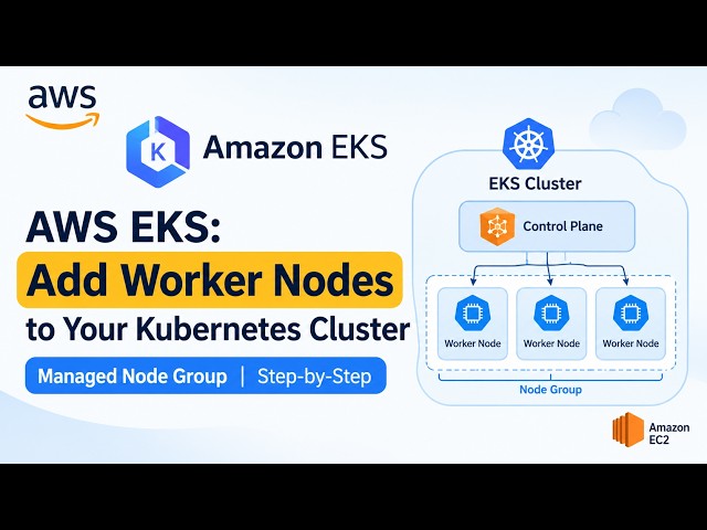 AWS EKS: Add Worker Nodes to Your Kubernetes Cluster | Managed Node Group Step-by-Step