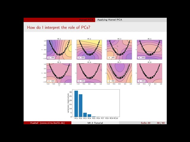 Machine Intelligence 2 tutorial 3 Kernel PCA pt 5/5 Centering the Kernel Matrix, Remarks