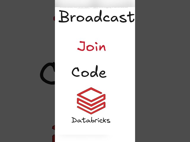 How to Write a Broadcast Join in PySpark (Code Demo)  #databricks #dataengineering#python #pyspark