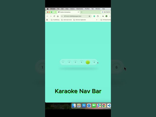 This Karaoke Navbar Animation Is 🔥🎤 | HTML, CSS & JavaScript