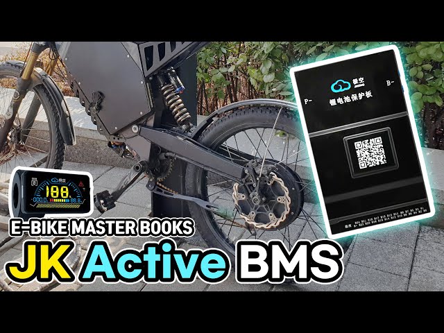 Best DIY E-BIKE, Motorcycle Solar power ESS Battery Pack JK BMS Manual Setup Manual : Master Books