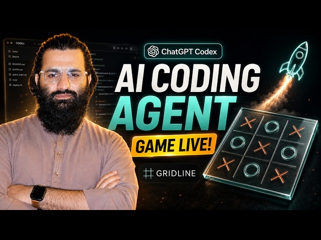 I Built a Game LIVE with ChatGPT Codex 🤯 | AI Coding Agent Tutorial @imfarhanellahi