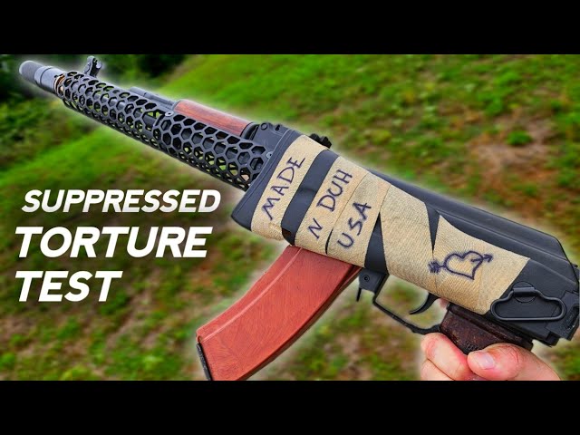 TORTURE TEST! Meridian Defense AK-101 Tries to survive hundreds of rounds suppressed. 