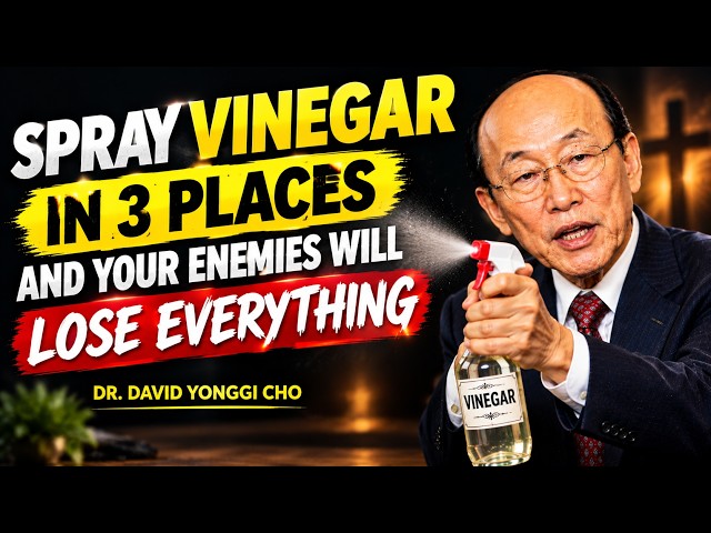 3 Hidden Places to Put Vinegar — Dr. David Yonggi Cho Reveals a Powerful Faith Lesson
