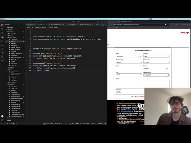 Fullstack Programming - React &  Python + FastAPI, Pydantic, SQLAlchemy (PostgreSQL)  | 09-2372026