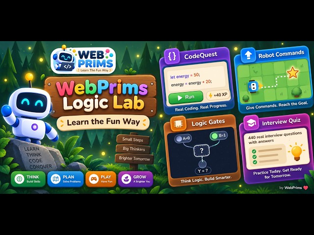 WebPrims™ Logic Code -- Game