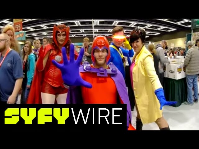 VR180 | 180° Three Questions | Emerald City Comic Con 2018 | SYFY WIRE