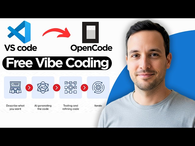 Vibe Coding in VS Code for Free Using OpenCode (2026 Full Setup Guide)