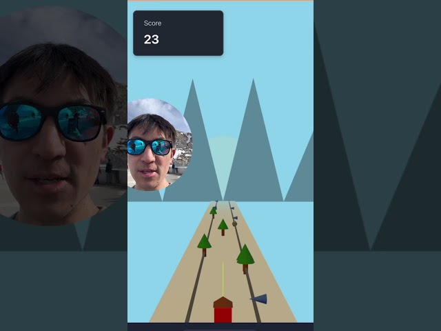 🚠 I made ANOTHER 3D GAME while ON THE GO with my PHONE  🕹️ #REPLIT #CLAUDE