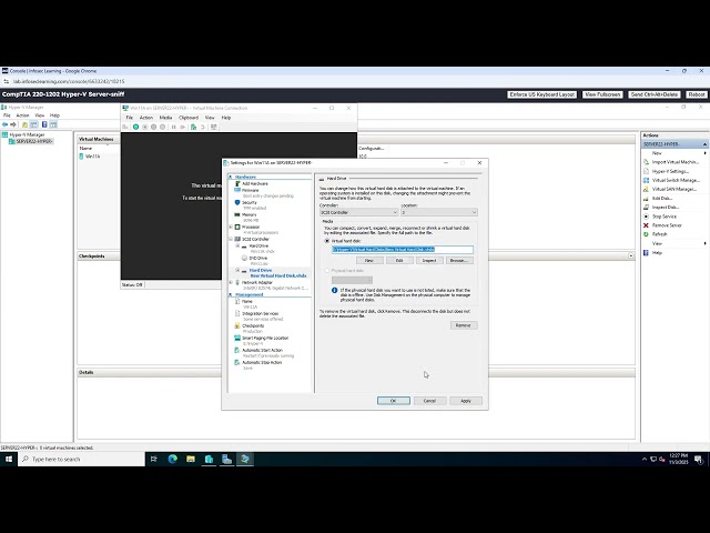 comptia a+ 220 1202  lab 2  create an extra drive for windows 11 1080p