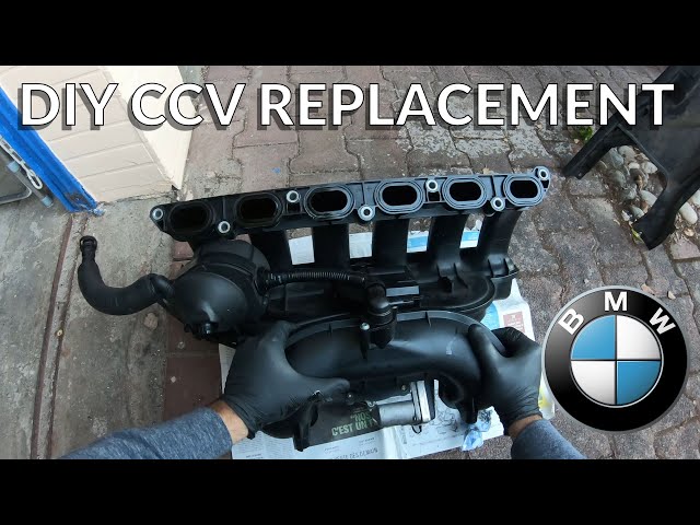 How To Replace The Crankcase Ventilation Valve [CCV or PCV] On A BMW N52 Engine (E90, E91, E60)